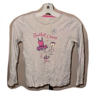 Girl’s Ballet Long Sleeve Shirt